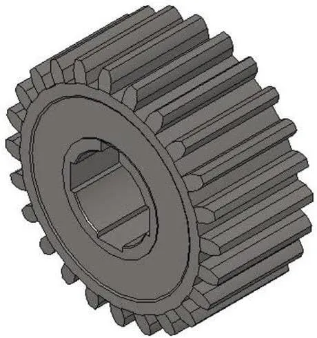 GEAR SPUR 24 TEETH 14.5º PA 2